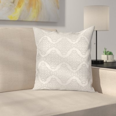 Damask Swirls Square Cushion Pillow Cover - Image 0