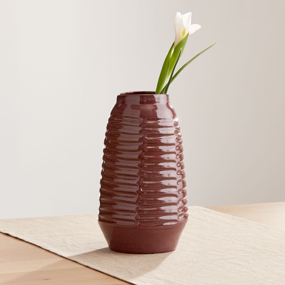 Mara Mauve Vase Large - Image 0