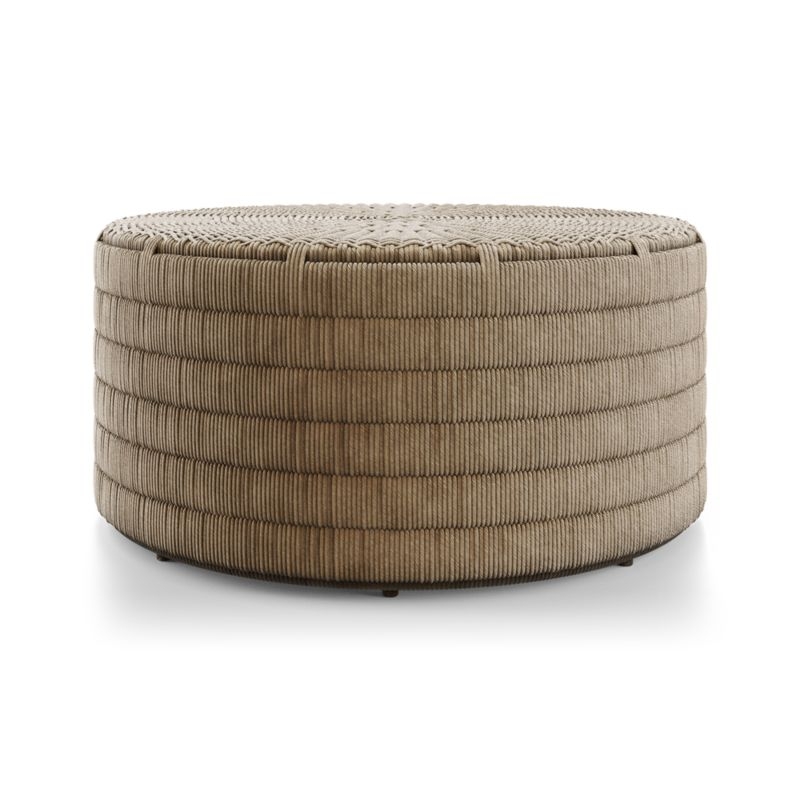 Madura Woven Outdoor Coffee Table - Image 1