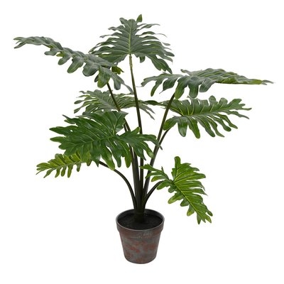 Artificial Potted Grand Floor Philodendron Tree in Pot - Image 0