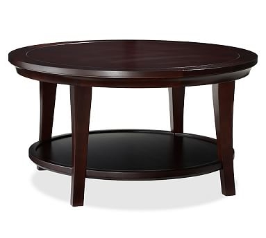 Metropolitan Round Coffee Table, Espresso stain - Image 0