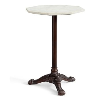 Margot Marble Side Table, Bronze - Image 2