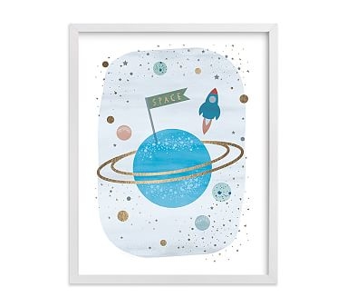 Outer Space Wall Art by Minted(R), 11x14, White - Image 0