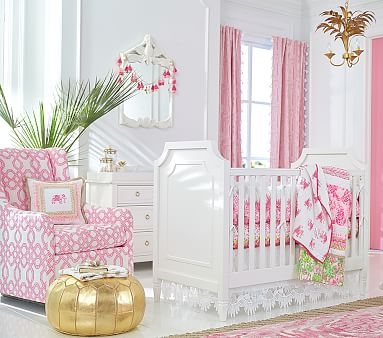 Ava Regency Crib and Lullaby Mattress Set - Image 1