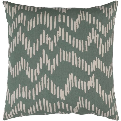 Somerset Throw Pillow, 20" x 20", with down insert - Image 1
