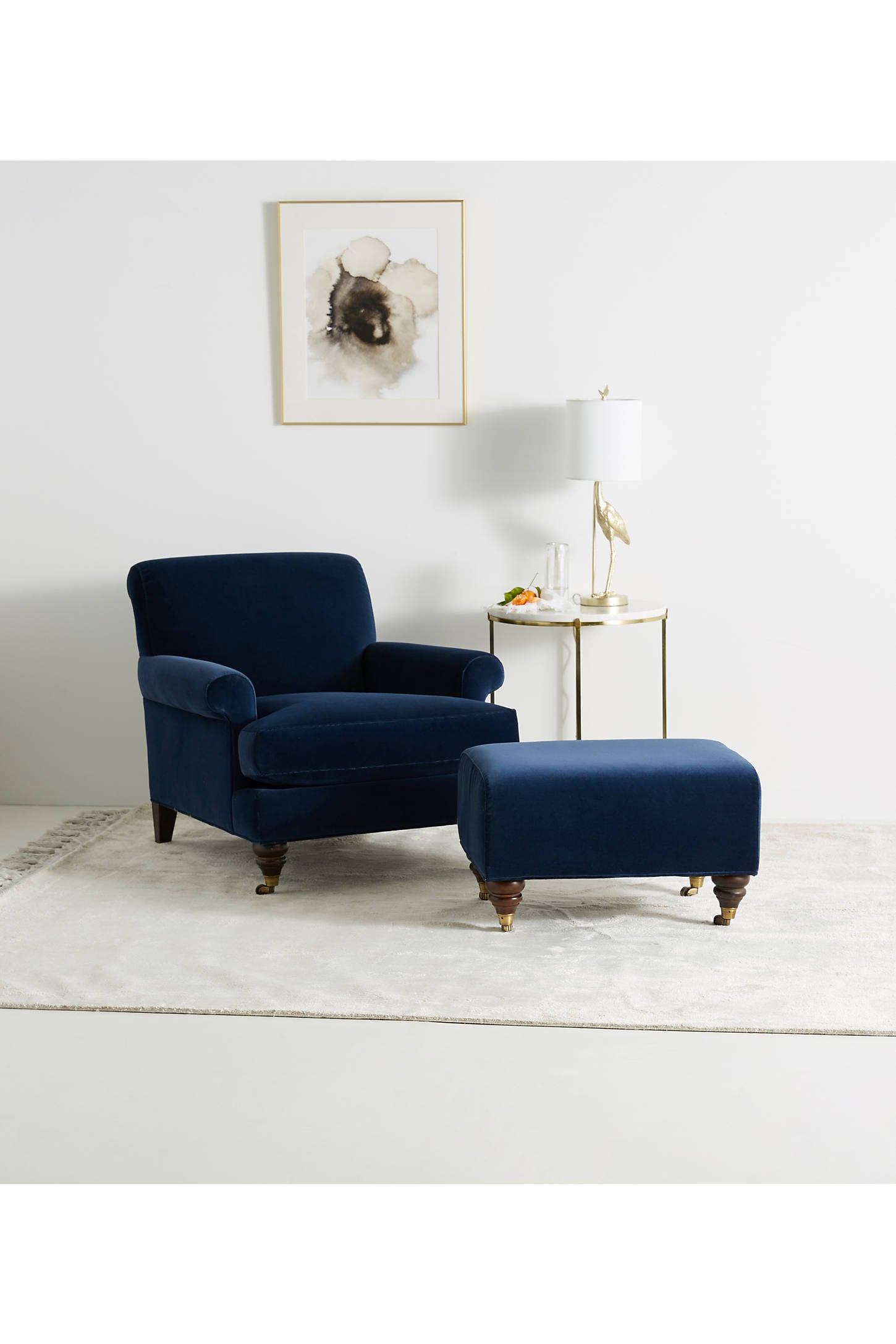 Willoughby Ottoman - Image 0