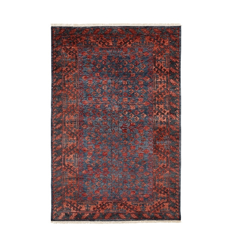Muir Hand-Knotted Rug - Blue - Image 0