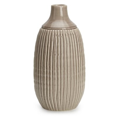 Felicia Large Striped Table Vase - Image 0