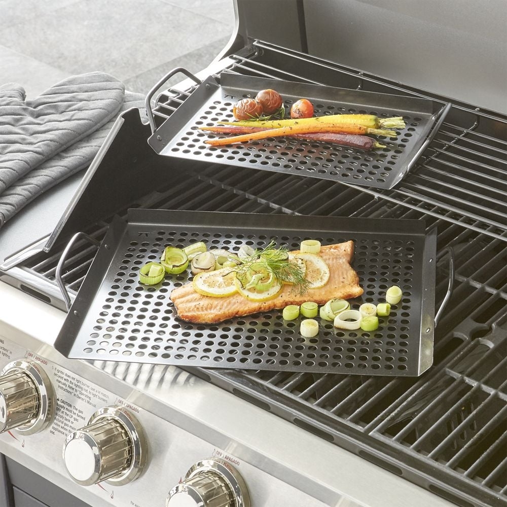Non-Stick Grill Grids, Set of 2 - Image 0