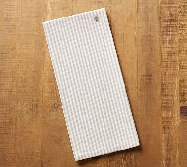 Wheaton Stripe Tea Towel - Flax - Image 0