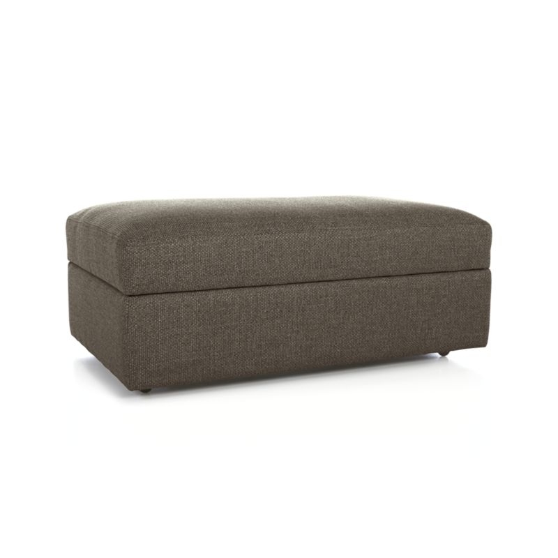Lounge II Storage Ottoman with Casters - Image 2