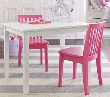 Carolina Small Kids' Table, Simply White - Image 3