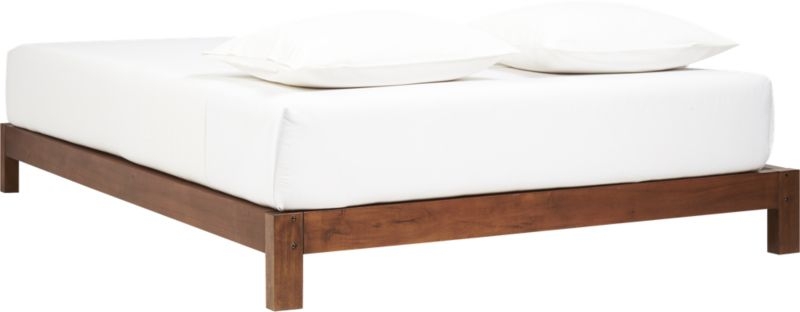 Simple Wood Bed Base Queen - Image 4