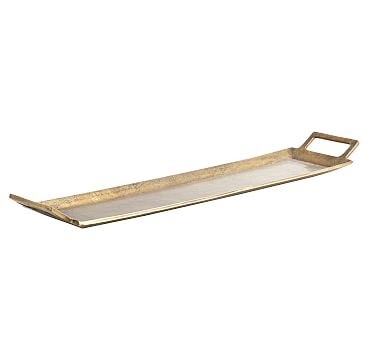 Rectangular Cast Tray, Gold - Small - Image 0