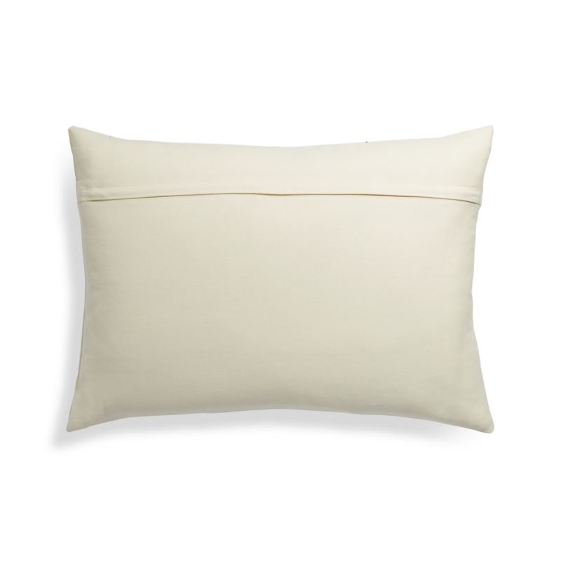 Eva Botanical Pillow Feather-Down Insert 22"x15" - Image 2