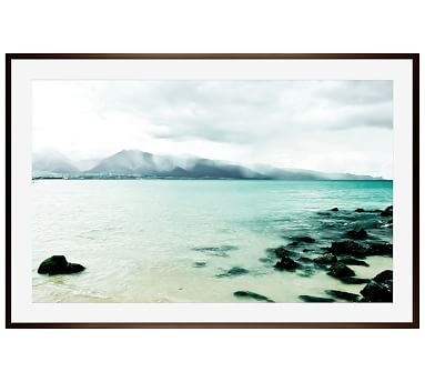 Sea of Love Framed Print by Lupen Grainne, 28x42", Wood Gallery Frame, Espresso, Mat - Image 2