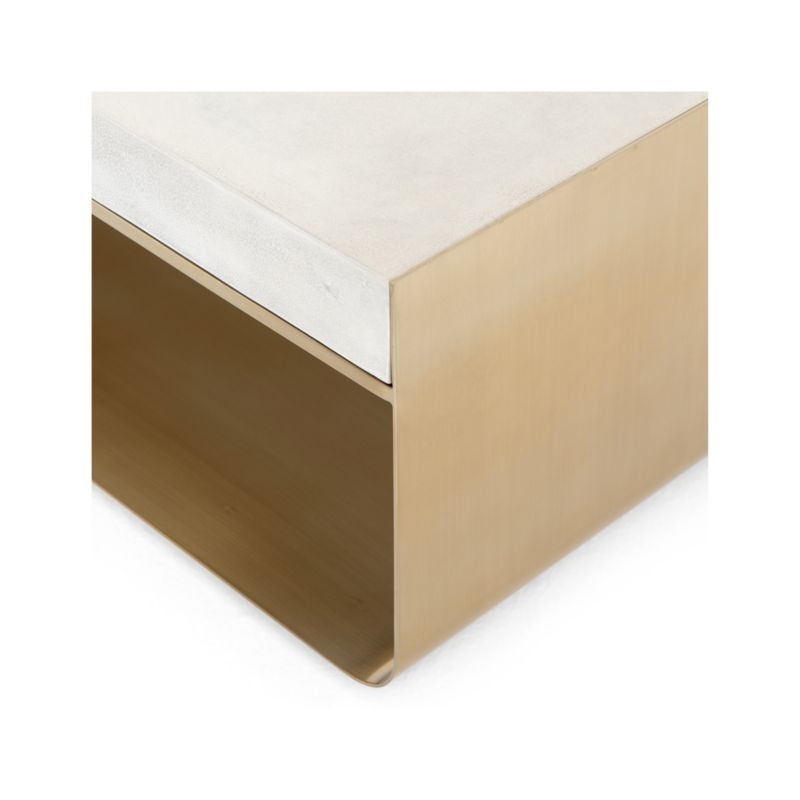 Dexter Concrete Top Coffee Table - Image 5