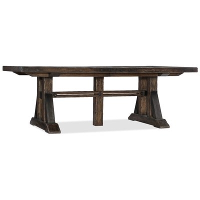 Roslyn County Trestle Dining Table - Image 0