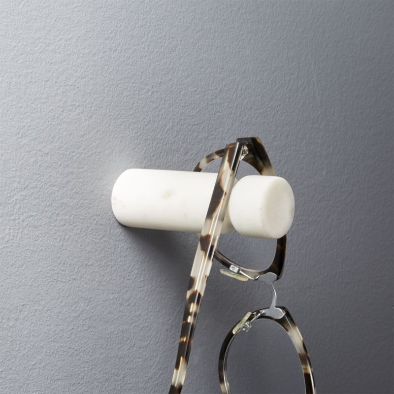 Currency White Marble Wall Hook - Image 6