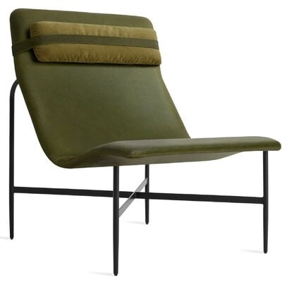 Deep Thoughts Leather Lounge Chair - Image 0