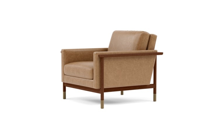 Jason Leather Accent Chair - Image 4