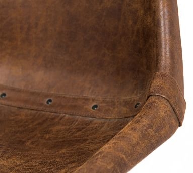 Maud Leather Dining Chair, Vintage Tobacco - Image 3