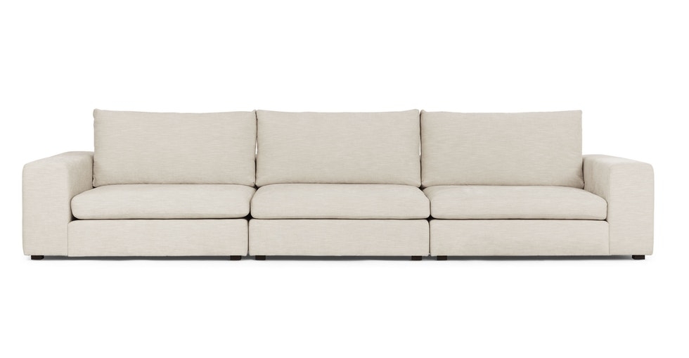 Gaba Pearl White Modular Sofa - Image 0