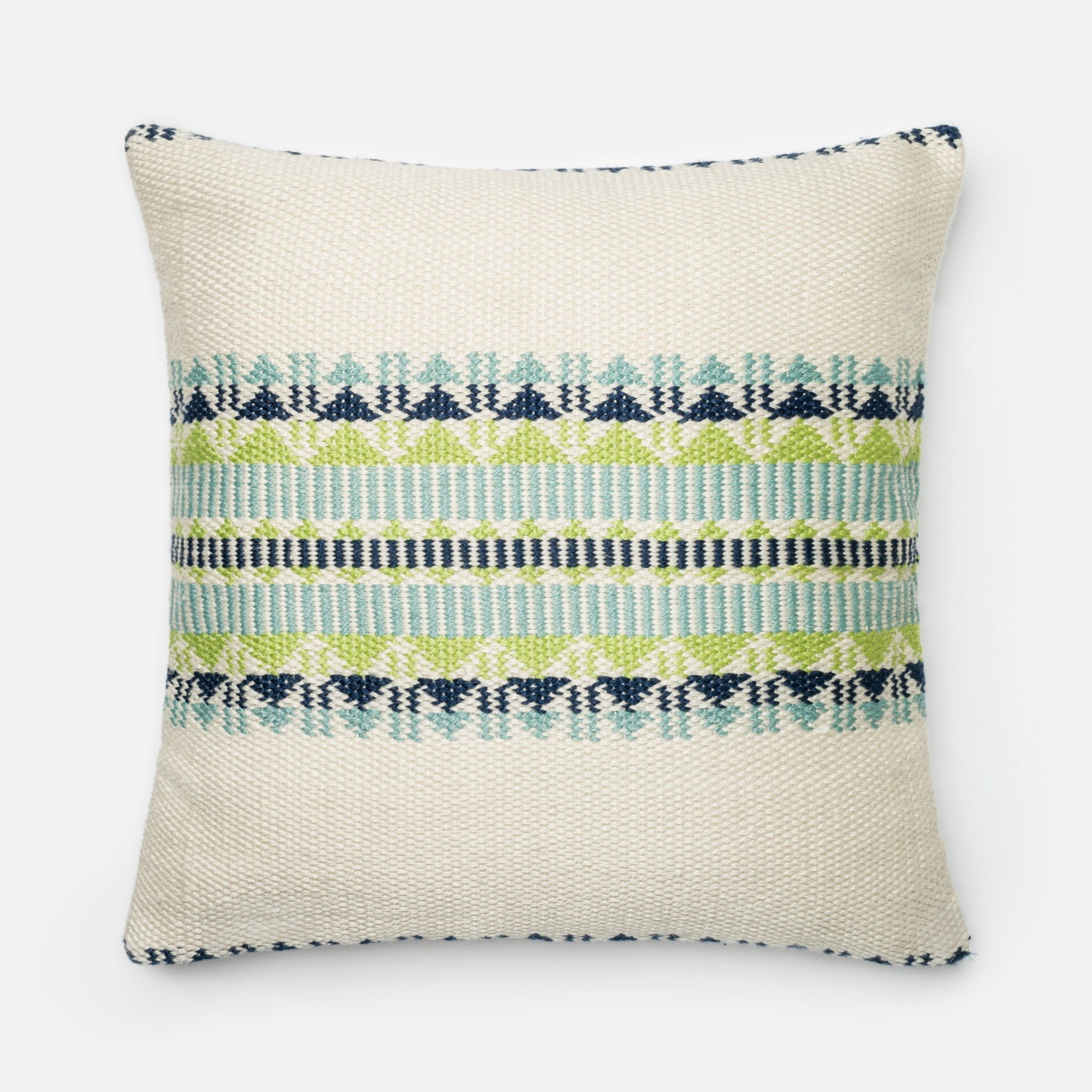 PILLOWS - GREEN / MULTI - 22" X 22" Cover Only - Image 0