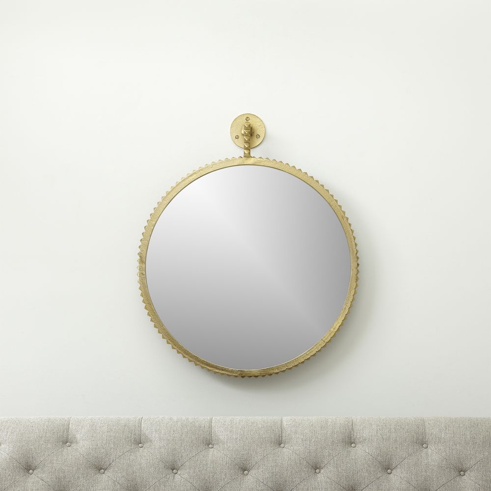 Cru Aged Gold Large Mirror - Image 0