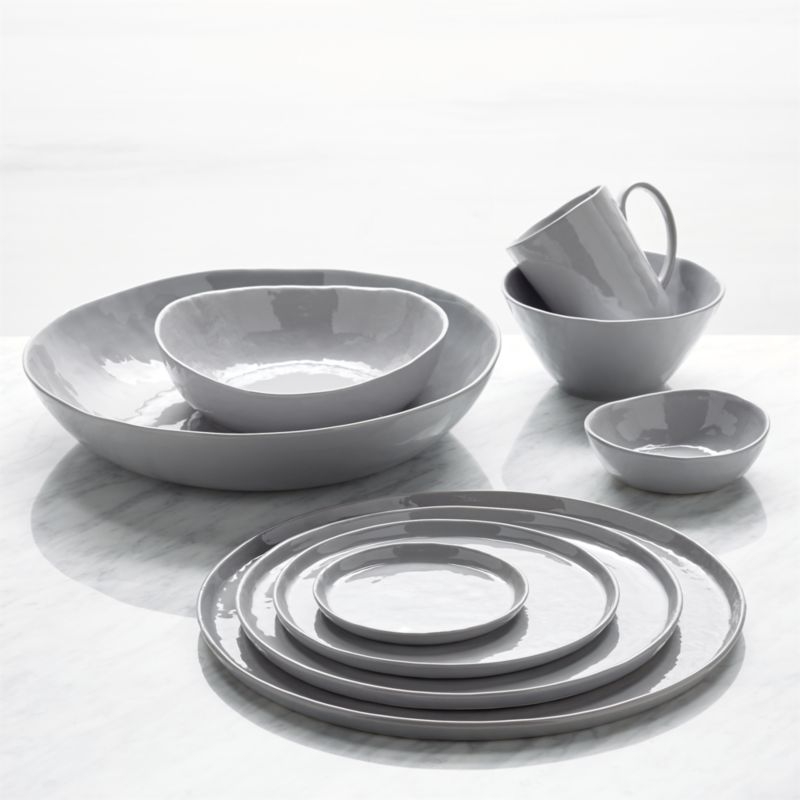 Mercer Grey Porcelain Serving Bowl - Image 3