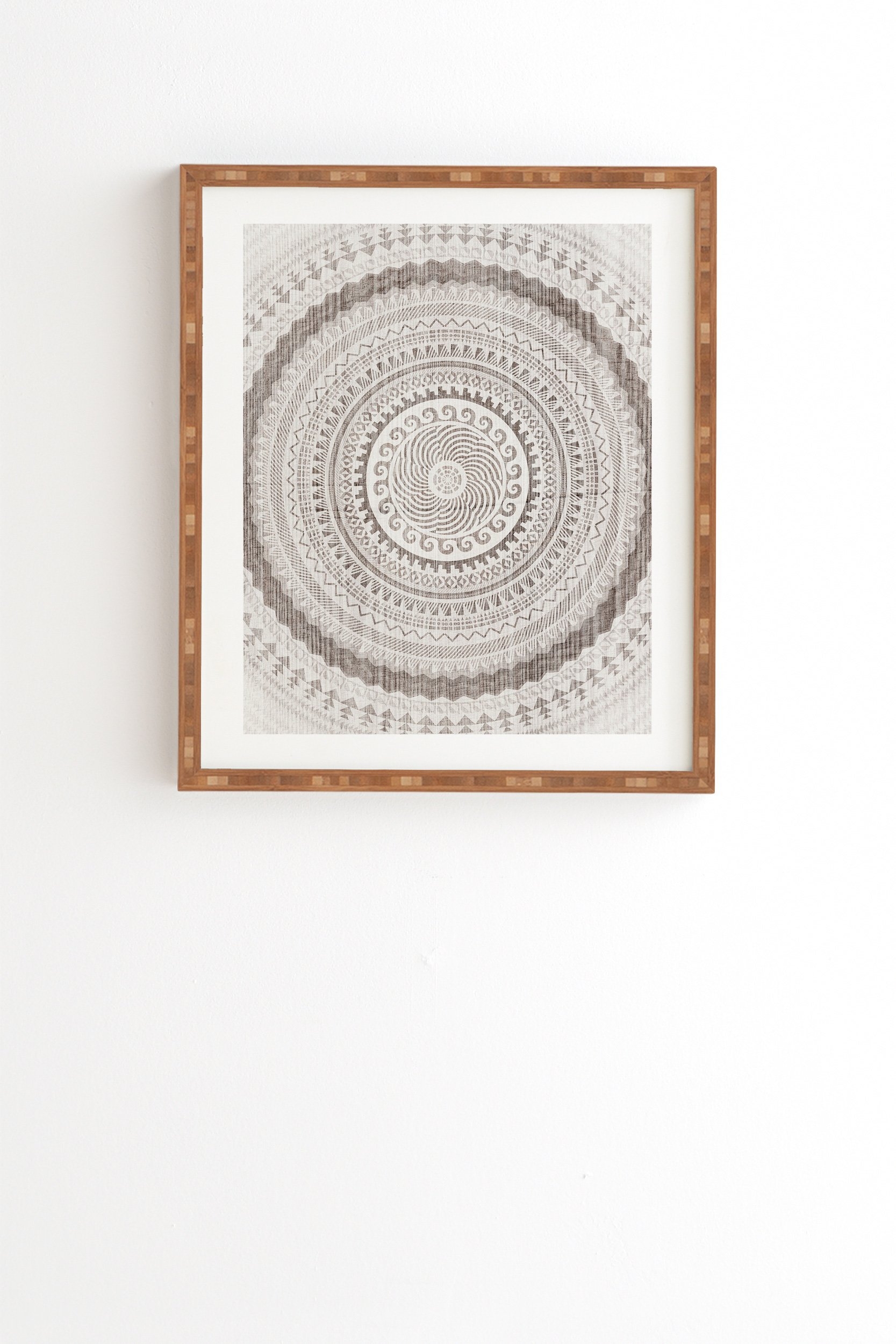 Iveta Abolina Winter Wheat Framed Wall Art - 30" x 30" - Image 1