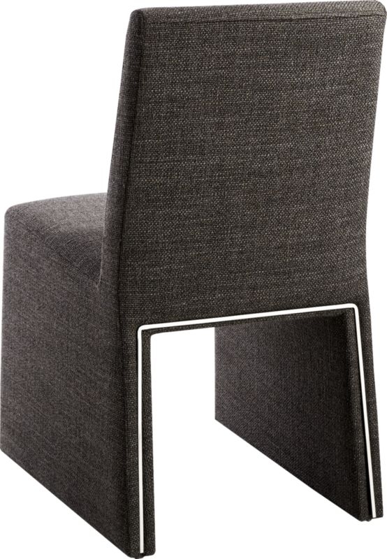 Silver Lining Grey Armless Dining Chair - Image 4