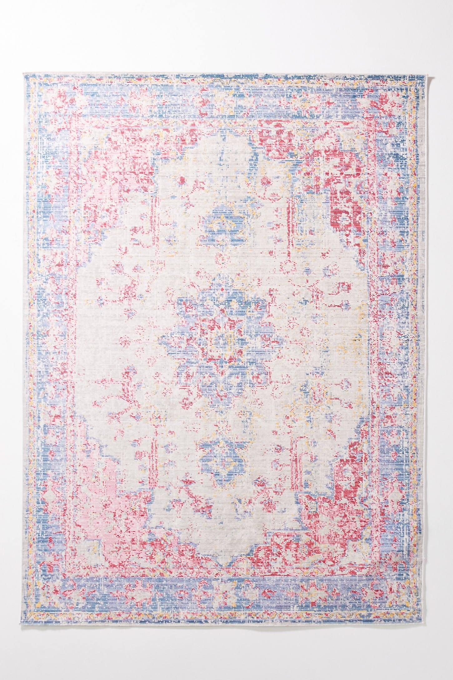 Aster Rug By Anthropologie in Blue Size 8 x 10 - Image 0