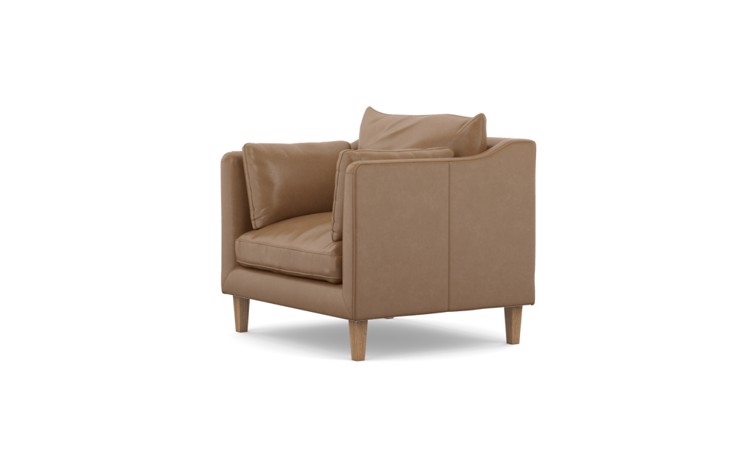 Caitlin Leather Accent Chair by The EverygirlÃ?Â® - Image 4