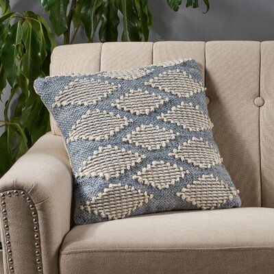 Minchinhampton Wool Throw Pillow Cover - Image 0