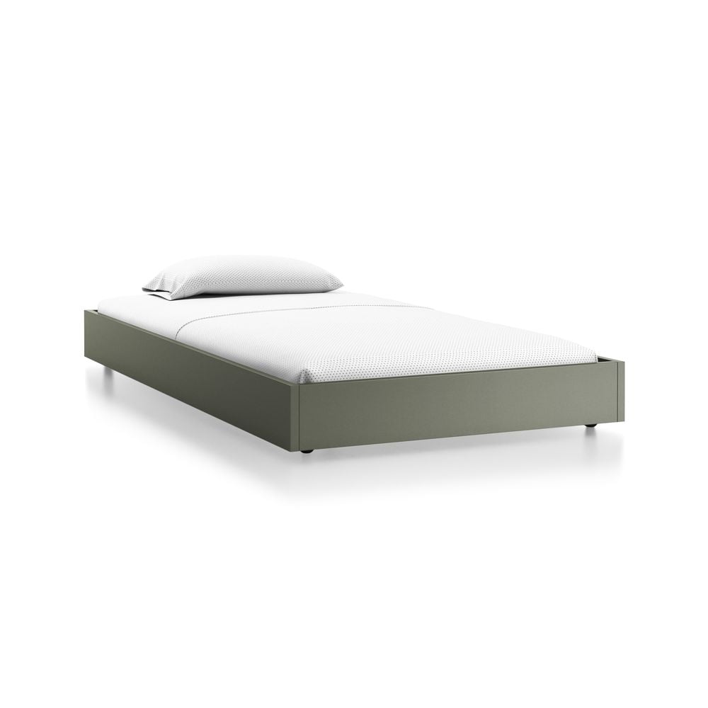 Hampshire Olive Green Trundle Bed - Image 0