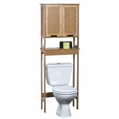 Mahe 23.10" W x 89.4" H Over the Toilet Storage - Image 0