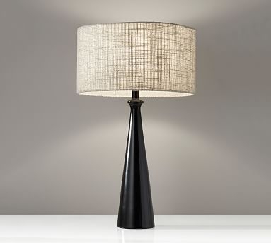 Barclay Table Lamp, Black - Image 0