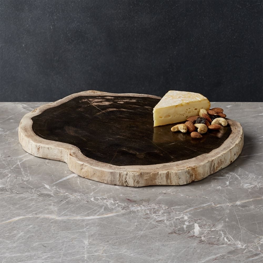Petrified Wood Serving Board - Image 0