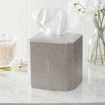 Ariella Porcelain Tissue Box Cover - Image 0
