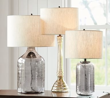 Alana Luster Glass Cylinder Table Lamp, Small - Image 5