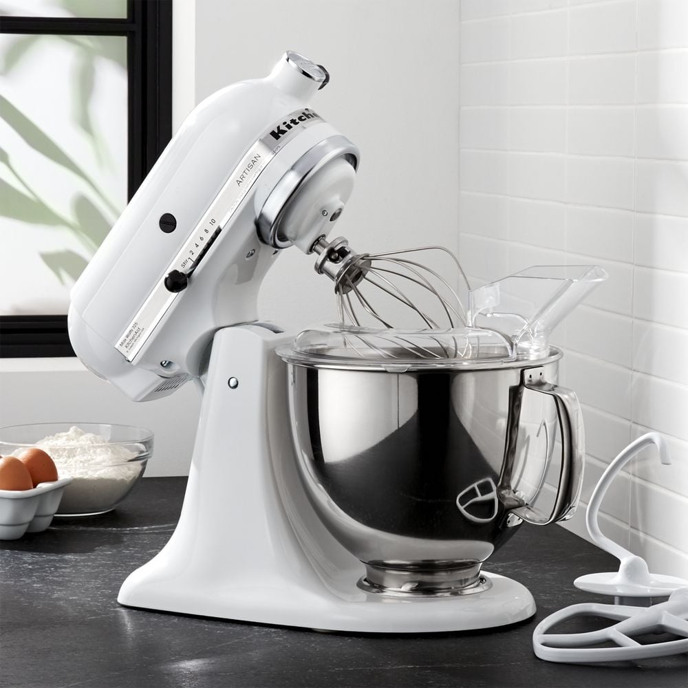 KitchenAid ® Artisan® Series White 5-Quart Tilt-Head White Stand Mixer - Image 0