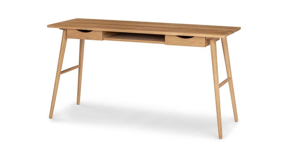 Culla Oak Desk - Image 0