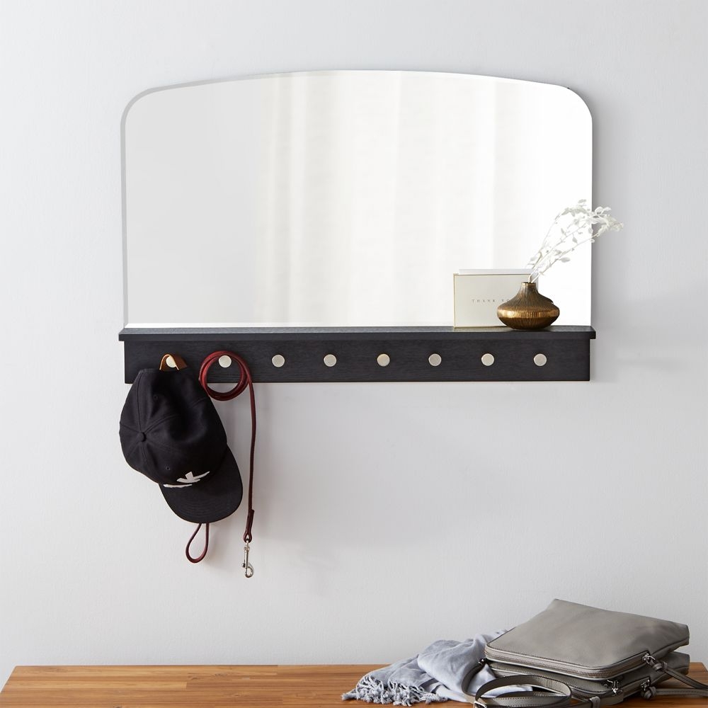 Conner Entryway Mirror With Hooks - Image 0