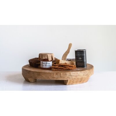 Kingery Mango Wood Ottoman/Coffee Table Tray - Image 0