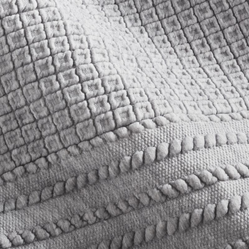 Doret Grey Jersey Quilt King - Image 3