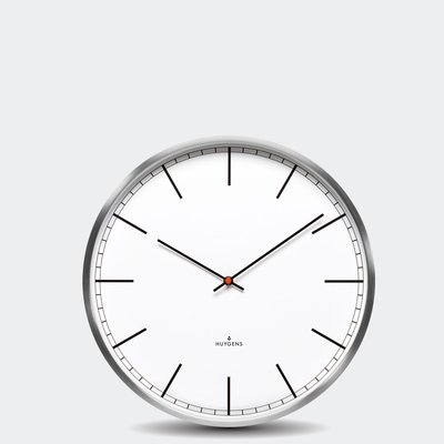 Fifield Stainless Steel Index Wall Clock - Image 0