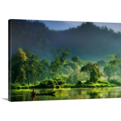 Painting of Nature Photographic Print on Canvas - Image 0