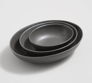 Mason Nesting Bowls, Set of 3 - Graphite Gray - Image 3