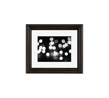 Winter Glitter Framed Print by Lupen Grainne, 13 x 11", Ridged Distressed Frame, Black, Mat - Image 0